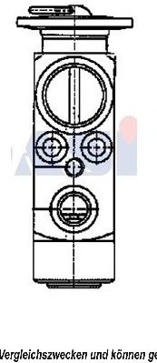 AKS DASIS 840178n -  Расширительный клапан, кондиционер